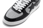 BAPE STA #4 ‘Black Grey’ Sneakers – Classic Streetwear Low-Top Trainers