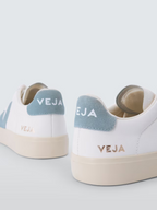 VEJA Campo Leather Trainers – White Blue Sneakers
