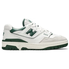 New Balance 550 ‘White Green’ Trainers – Leather Retro Basketball Sneakers