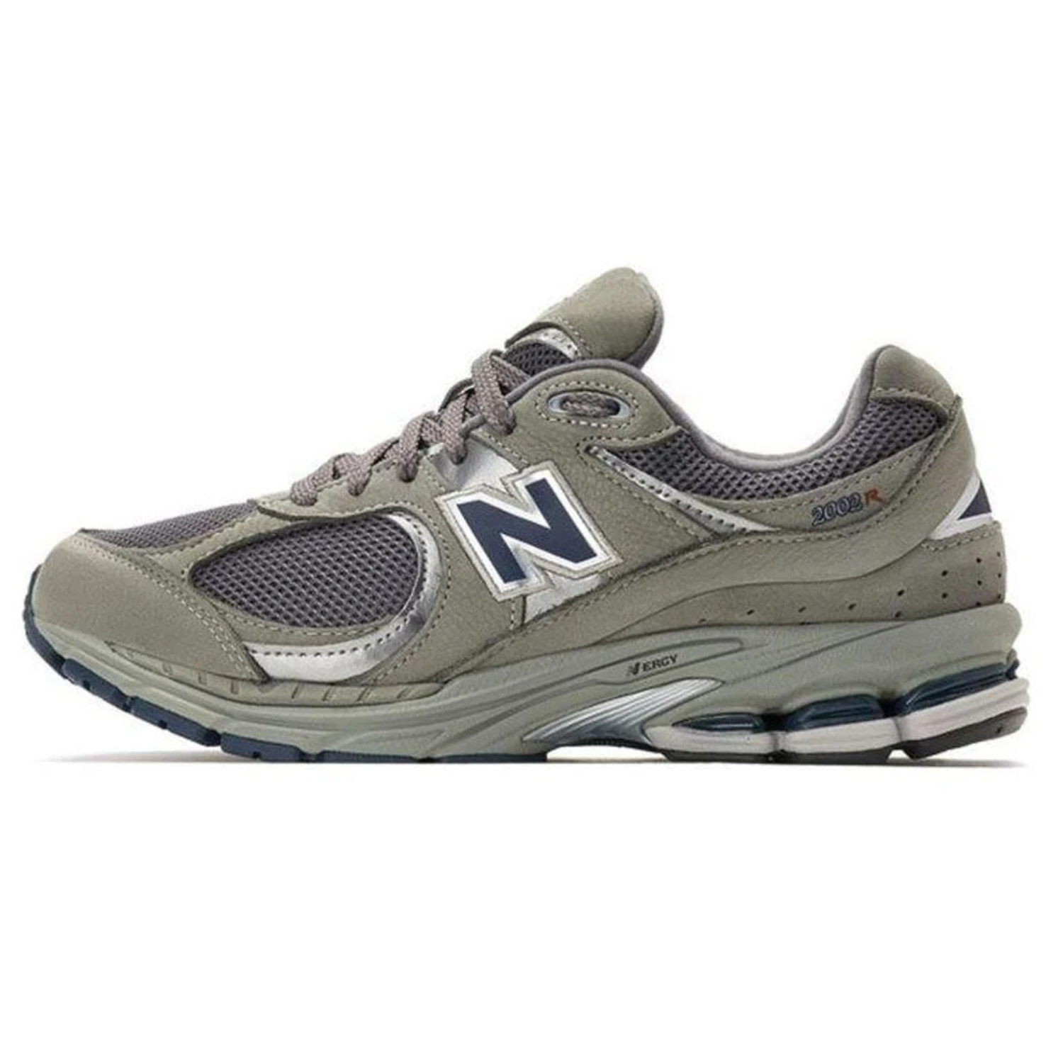 New Balance 2002R ‘Light Grey OG’ Trainers – Suede Mesh Sneakers with ABZORB & N-ergy Cushioning