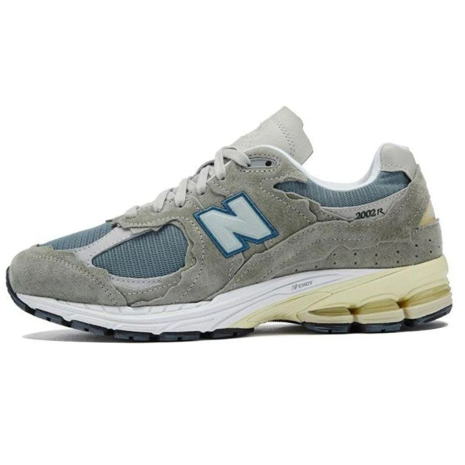 New Balance 2002R ‘Protection Pack Blue’ Trainers – Suede Mesh Sneakers with ABZORB & N-ergy Cushioning