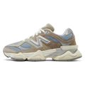 New Balance 9060 ‘Cherry Blossom Pack – Mushroom’ Trainers – Chunky Suede Mesh Sneakers with ABZORB & SBS Cushioning (U9060MUS)