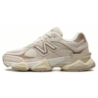 New Balance 9060 ‘Beige White’ Trainers – Chunky Suede Mesh Sneakers with ABZORB & SBS Cushioning