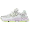 New Balance 9060 ‘White Taro’ Trainers – Chunky Mesh & Suede Sneakers with ABZORB & SBS Cushioning