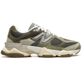 New Balance 9060 ‘Green / Grey’ Trainers – Chunky Mesh & Suede Sneakers with ABZORB & SBS Cushioning