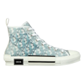 Dior B23 High ‘Dior Oblique Pixel – Dark Blue’ – Luxury High-Top Sneakers