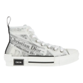 Dior B23 High ‘Newsprint’ – Statement Luxury High-Top Sneakers