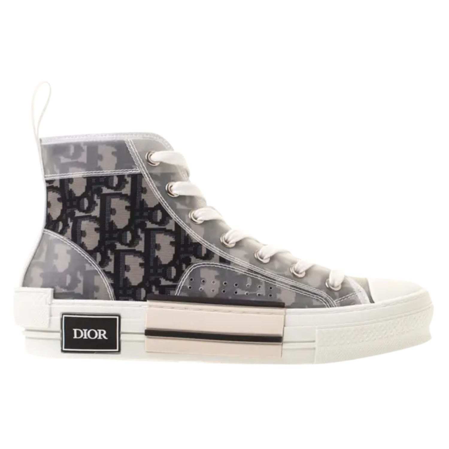 Dior B23 High ‘Dior Oblique – Beige’ – Luxury High-Top Sneakers