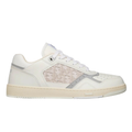 Dior B27 White Smooth Calfskin & Dior Oblique Jacquard Low-Top Sneakers