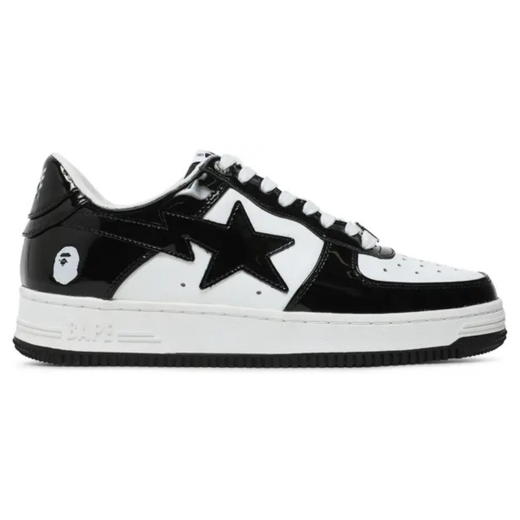 Bapesta ‘Black’ Sneakers – Iconic Streetwear Low-Top Trainers