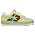Bapesta #2 ‘Brown Beige’ Sneakers – Classic Two-Tone Streetwear Low-Tops