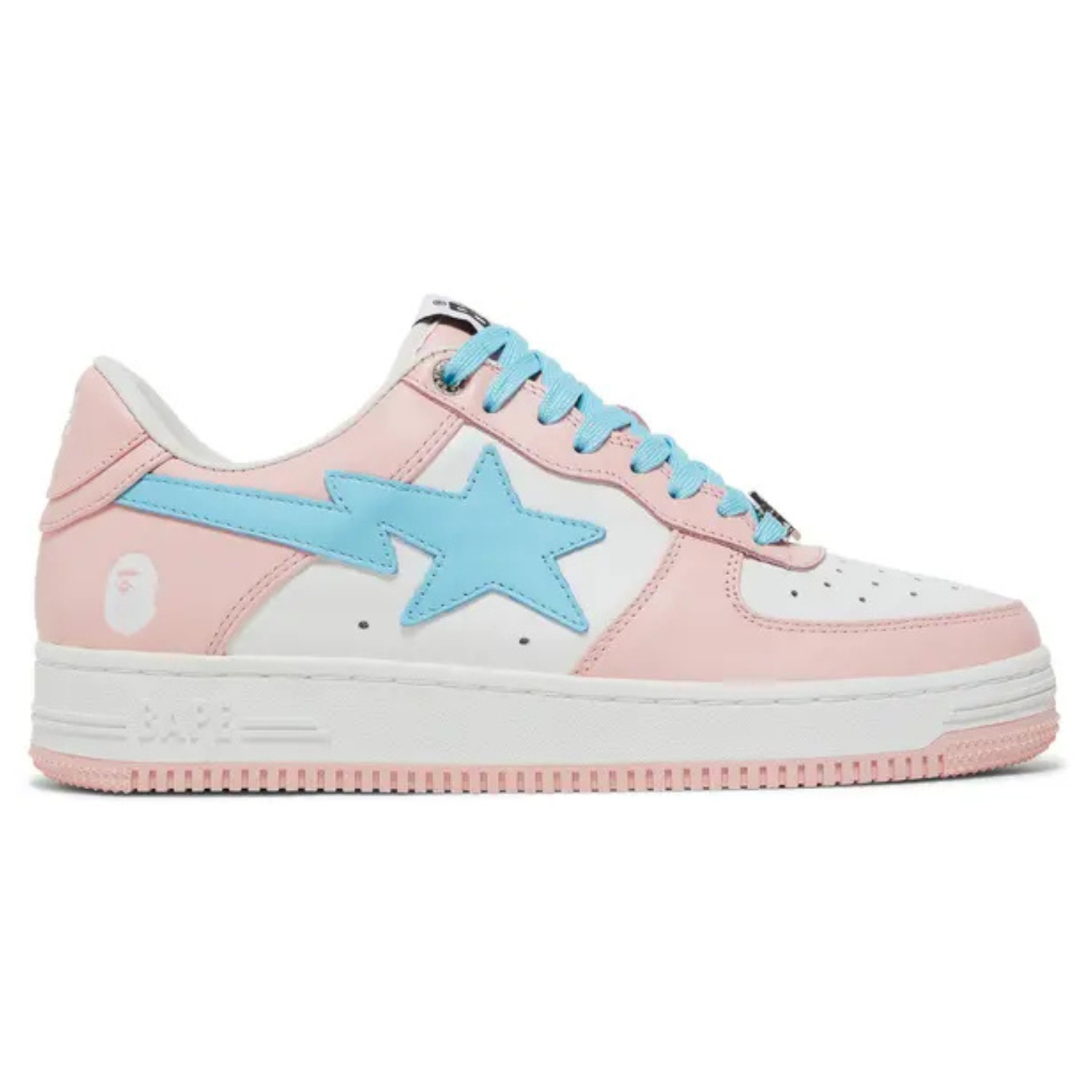 Bapesta ‘Pastel Pack – Pink’ Sneakers – Soft Tone Streetwear Low-Tops