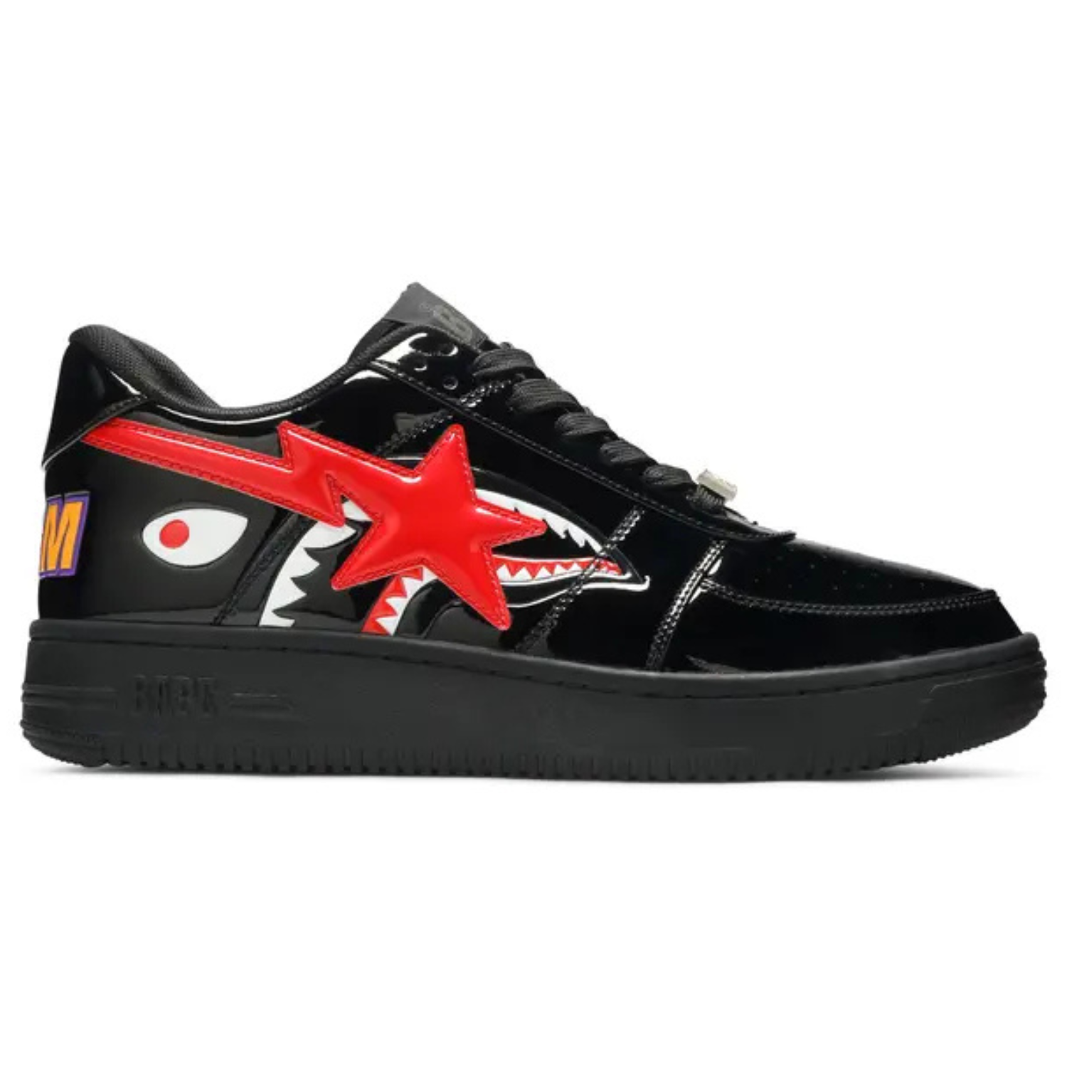 Bapesta Low M2 ‘Shark Face – Black’ Sneakers – Iconic Streetwear Trainers