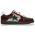 Bapesta #2 ‘Brick Red’ Sneakers – Iconic Streetwear Low-Top Trainers