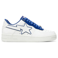 Bapesta #8 M1 ‘White Navy’ Sneakers – Classic Two-Tone Streetwear Low-Tops