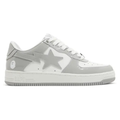 Bapesta #5 ‘Light Grey’ Sneakers – Clean Neutral Streetwear Low-Tops