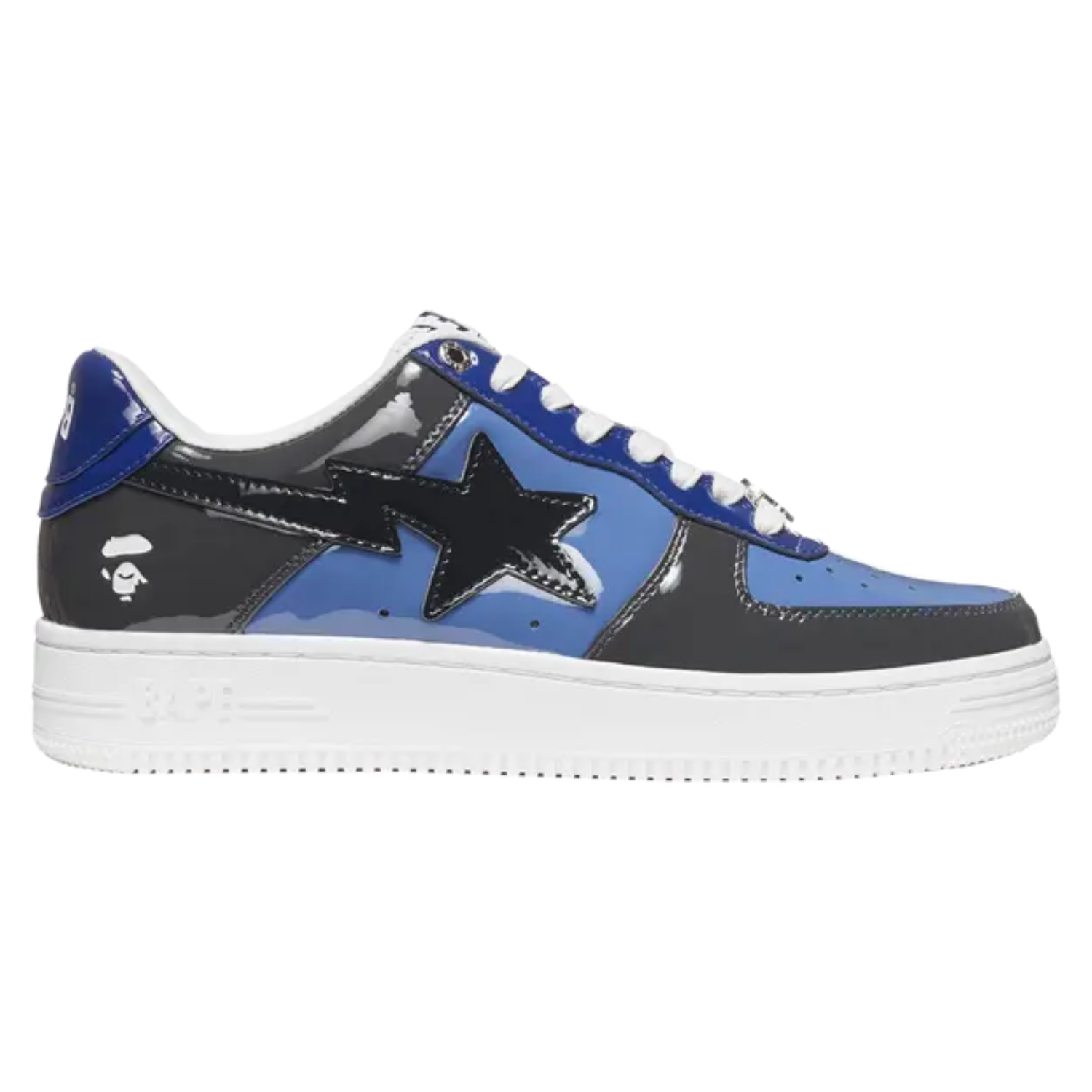 Bapesta Low M1 ‘Color Camo Combo – Navy’ Sneakers – Iconic Streetwear Trainers