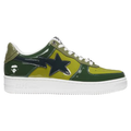Bapesta Low M1 ‘Color Camo Combo – Olive Drab’ Sneakers – Streetwear Trainers
