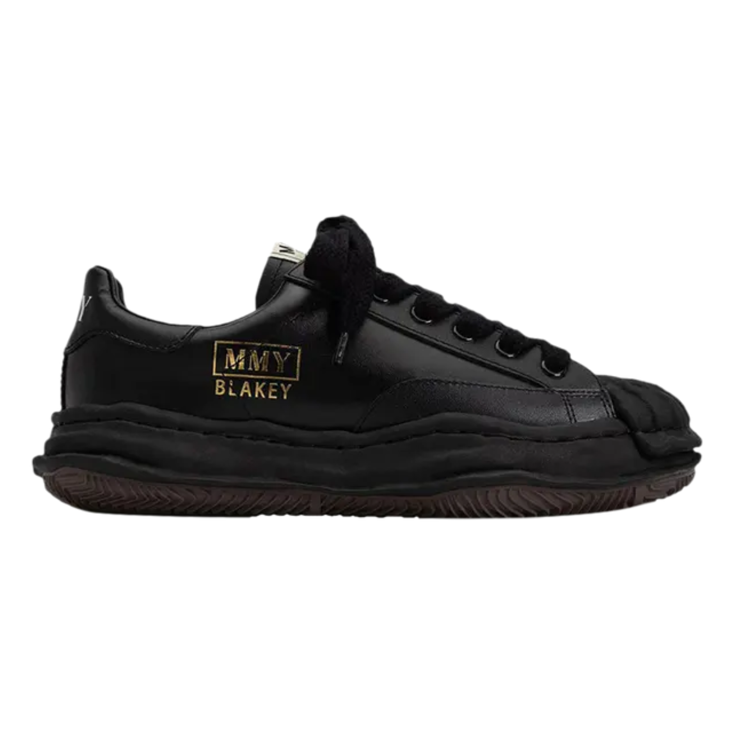 Maison Mihara Yasuhiro Blakey OG Sole Leather Low ‘Black’ Sneakers