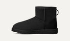 UGG Classic Mini II Boots Black – Women’s Suede Sheepskin Ankle Boots with Treadlite Sole