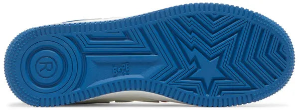 Bapesta M1 ‘France’ Sneakers – Tricolour Streetwear Low-Tops