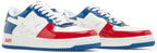 Bapesta M1 ‘France’ Sneakers – Tricolour Streetwear Low-Tops