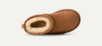 UGG Classic Mini Boots Chestnut – Suede Sheepskin Ankle Boots Unisex Comfort Style