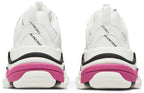 Balenciaga Wmns Triple S Sneaker Allover Logo White Pink | Designer Trainers