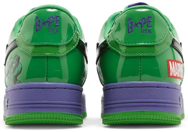 Marvel x Bapesta ‘Hulk’ Sneakers – Limited Edition Streetwear Trainers