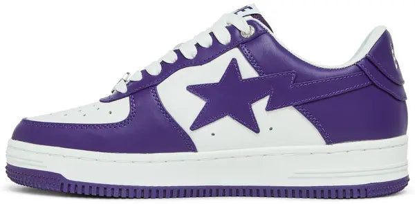 Bapesta #4 M1 ‘Purple’ Sneakers – Bold Streetwear Low-Top Trainers