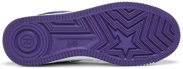 Bapesta #4 M1 ‘Purple’ Sneakers – Bold Streetwear Low-Top Trainers