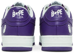 Bapesta #4 M1 ‘Purple’ Sneakers – Bold Streetwear Low-Top Trainers