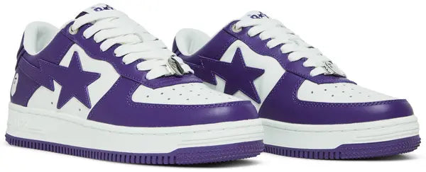 Bapesta #4 M1 ‘Purple’ Sneakers – Bold Streetwear Low-Top Trainers