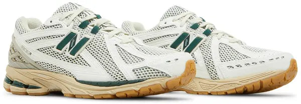 New Balance 1906R ‘White Green’ Trainers – Mesh Running Sneakers with ABZORB & N-ergy Cushioning