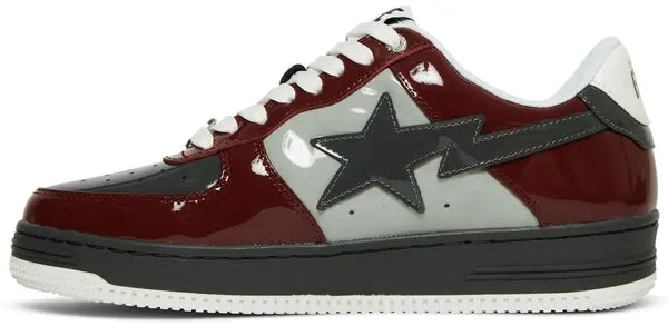 Bapesta #2 ‘Brick Red’ Sneakers – Iconic Streetwear Low-Top Trainers