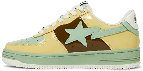 Bapesta #2 ‘Brown Beige’ Sneakers – Classic Two-Tone Streetwear Low-Tops