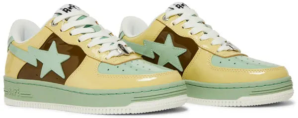 Bapesta #2 ‘Brown Beige’ Sneakers – Classic Two-Tone Streetwear Low-Tops