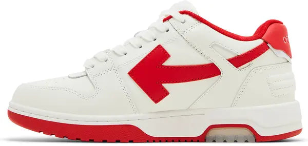 Off-White Out of Office Low ‘White Red’ Sneakers – Luxury Streetwear Trainers