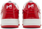 Bapesta #5 ‘Red’ Sneakers – Iconic Patent Leather Streetwear Trainers