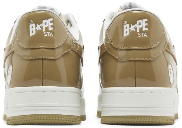 Bapesta #5 ‘Beige’ Sneakers – Clean Neutral Streetwear Low-Tops