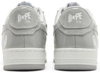 Bapesta #5 ‘Light Grey’ Sneakers – Clean Neutral Streetwear Low-Tops