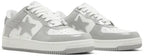 Bapesta #5 ‘Light Grey’ Sneakers – Clean Neutral Streetwear Low-Tops