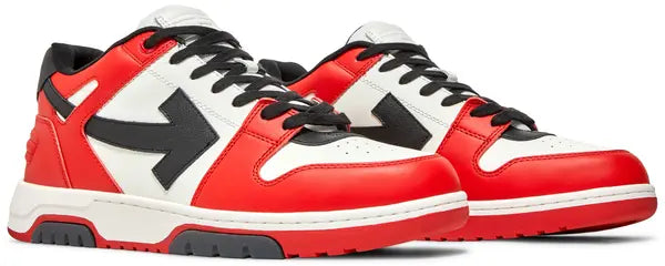 Off-White Out of Office Low ‘Red White Black’ Sneakers – Luxury Streetwear Trainers