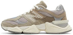 New Balance 9060 ‘Cherry Blossom Pack – Mushroom’ Trainers – Chunky Suede Mesh Sneakers with ABZORB & SBS Cushioning (U9060MUS)