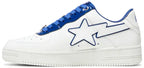 Bapesta #8 M1 ‘White Navy’ Sneakers – Classic Two-Tone Streetwear Low-Tops