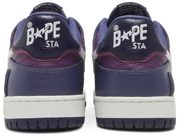 BAPE Sk8 Sta #2 M1 ‘Purple’ Sneakers – Bold Streetwear Skate Low-Tops