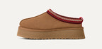 Women’s Tazz II Platform Slippers – Suede Slip-On Clog Style Comfort Shoes