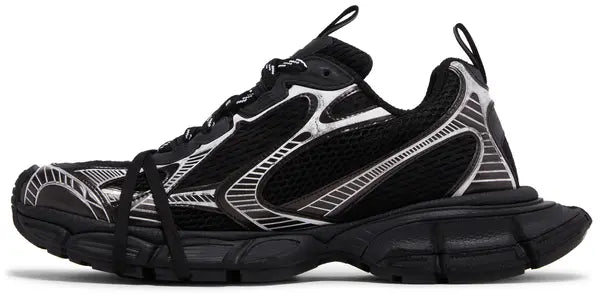 Balenciaga 3XL Sneaker 'Worn-Out Black White' | Luxury Designer Trainers UK