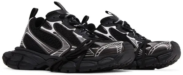 Balenciaga 3XL Sneaker 'Worn-Out Black White' | Luxury Designer Trainers UK