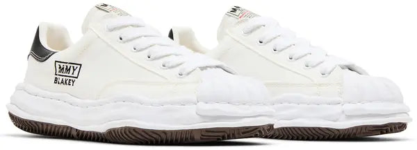 Maison Mihara Yasuhiro Blakey OG Sole Canvas Low ‘White’ Sneakers